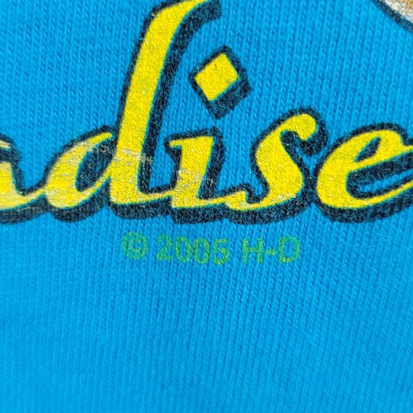 Harley Davidson Teal Maui Hawaii Ride In Paradise Biker T-Shirt Sz L - Picture 5 of 10